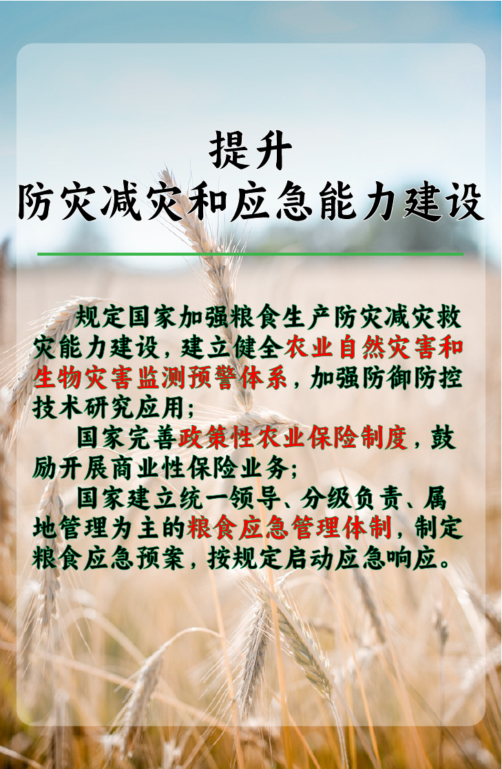 《中华人民共和国粮食安全保障法》-07 《中华人民共和国粮食安全保障法》-07